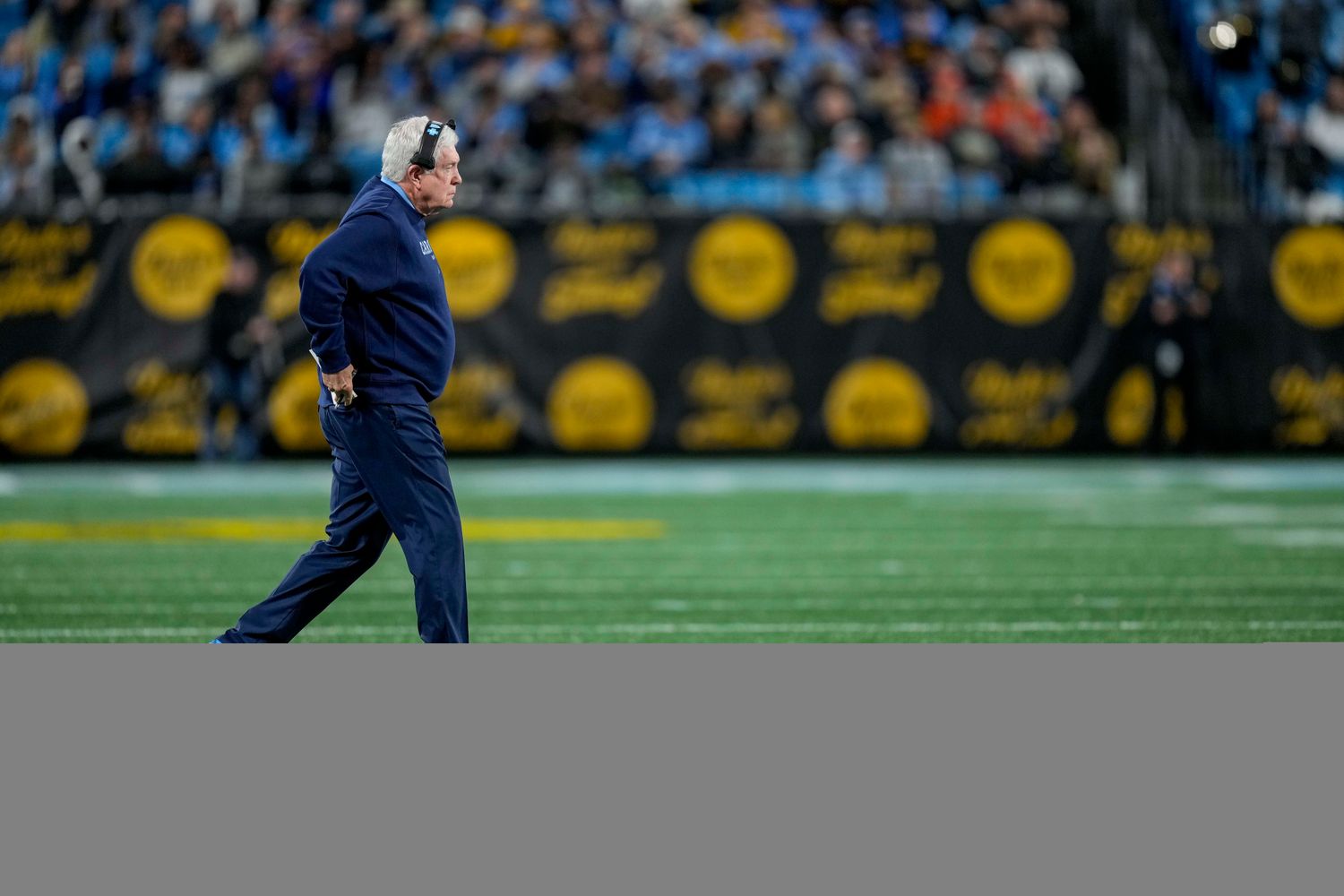 UNC football head coach Mack Brown